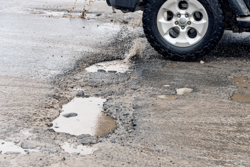 Potholes Wreak Havoc on Vehicles