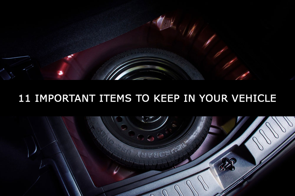 11 Important Items to Keep in Your Vehicle